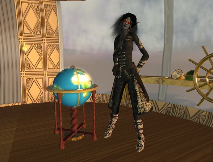Steampunk Globe II by Drow Science