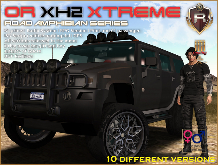 OR XH2 XTREME ROAD AMPHIBIAN SERIES