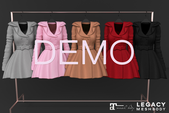 Bowtique - Heidi Coat (Maitreya/Legacy) DEMO