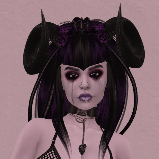 NEMIE Cyber Purple Roses/Horn
