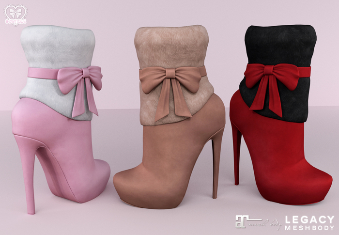 Bowtique - Sophia Boots - With HUD (Legacy)