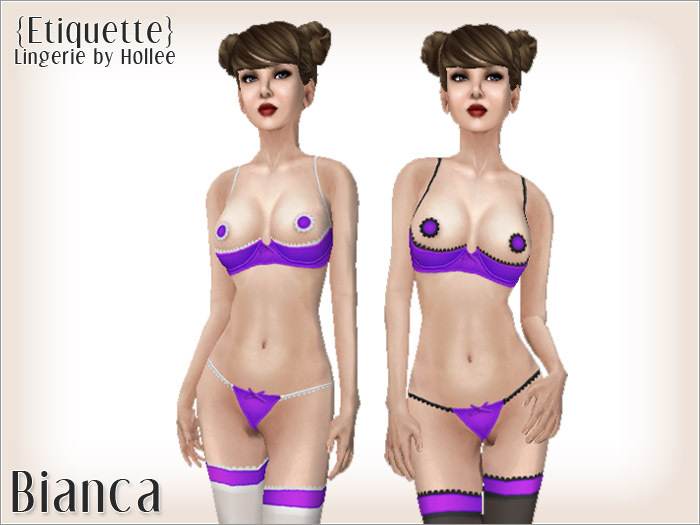 {Etiquette} Bianca - Violet