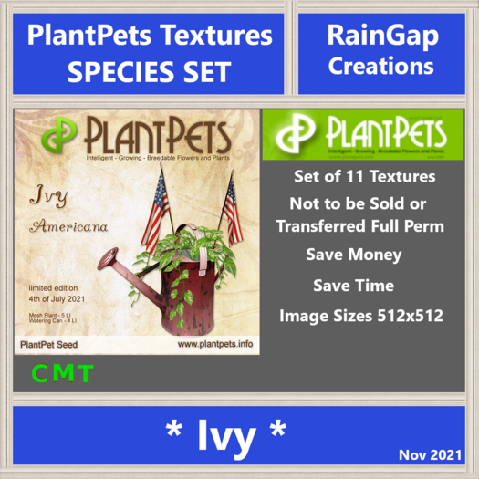 PLANTPETS TEXTURES SET IVY (11)