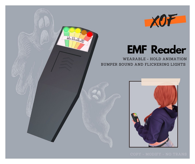 Second Life Marketplace - XOF - EMF Reader (Add)