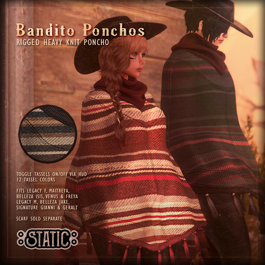 ::Static:: Bandito Poncho {Varmint}