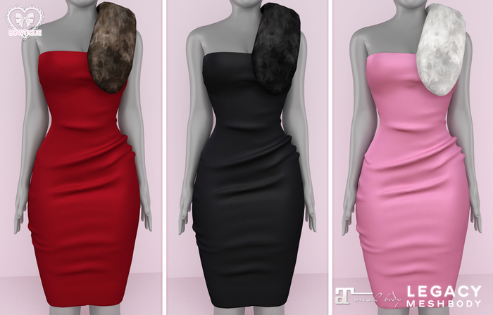 Bowtique - Bella Dress (Maitreya) With HUD
