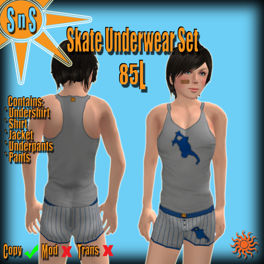 *SnS - Skate Underwear Set