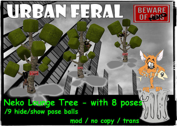 Urban Feral - Neko Lounge Tree