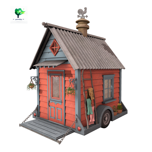 Tiny House On Wheels - OrangeBlue