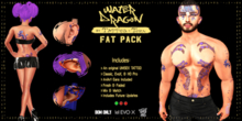 T+T Water Dragon AviArt (Fat Pack)