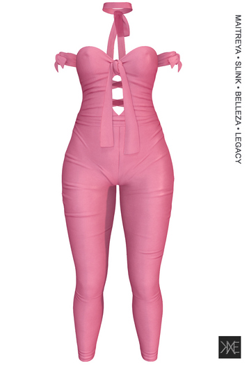 KXE - Emilia pink  Jumpsuit