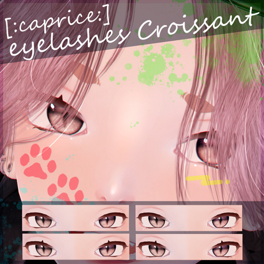 [:caprice:]eyelashes Croissant(ASR applier)