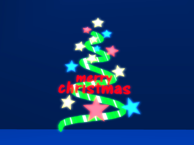 Light panel "Merry Christmas"