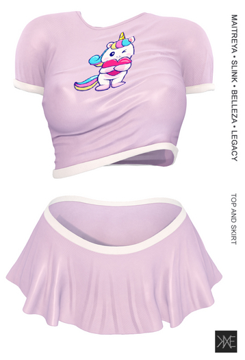 KXE - Tiffany Set Unicorn Heart