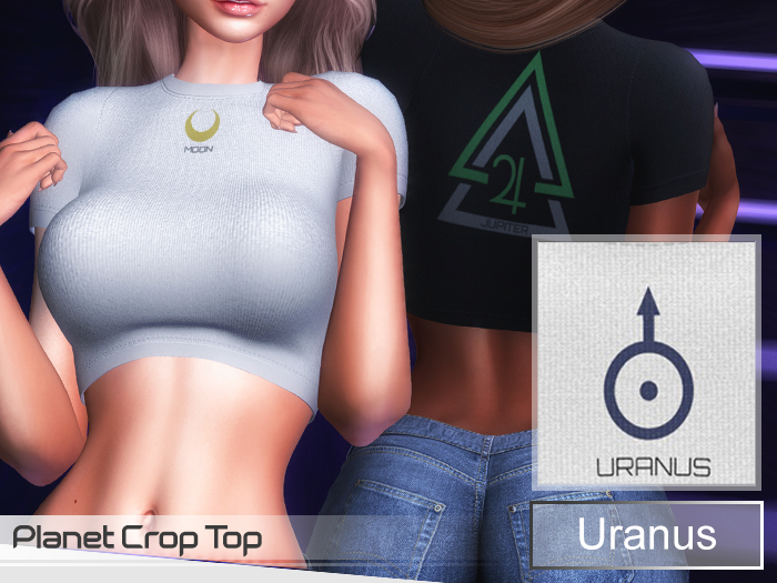 Iso Darling - Planets - Crop Top - Uranus