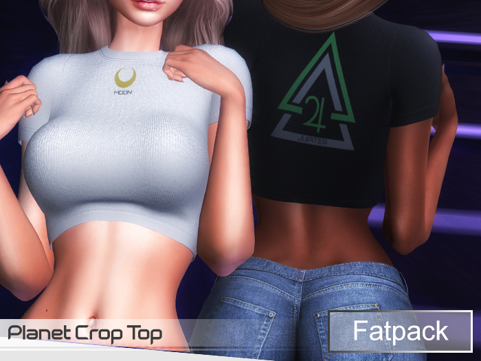 Iso Darling - Planets - Crop Top - Fatpack