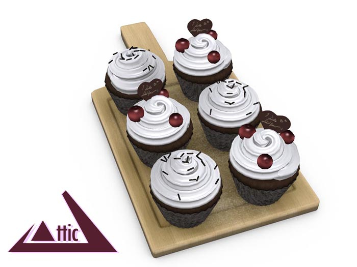 -ATTIC- Valentine Cupcakes