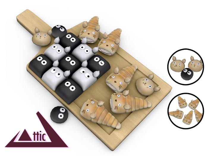 -ATTIC- Mr. Bunny Dinner Roll Set
