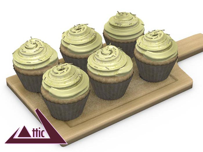 -ATTIC- Lemon Cupcakes