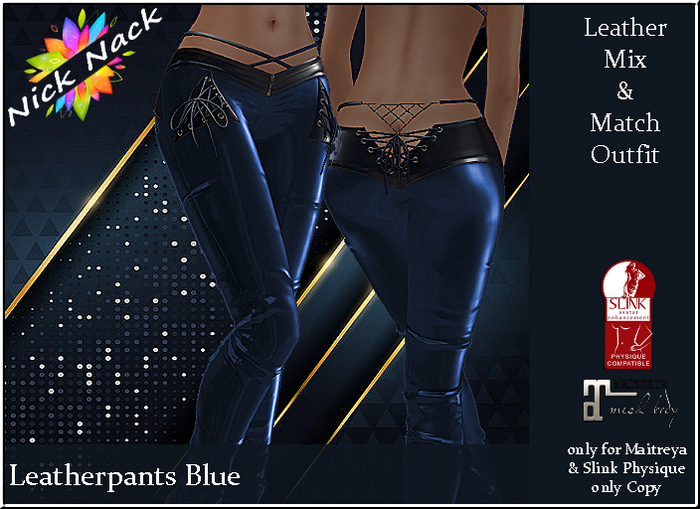 NN_MnM-Leatherpant Blue