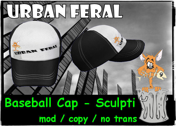 Urban Feral - Baseball Cap