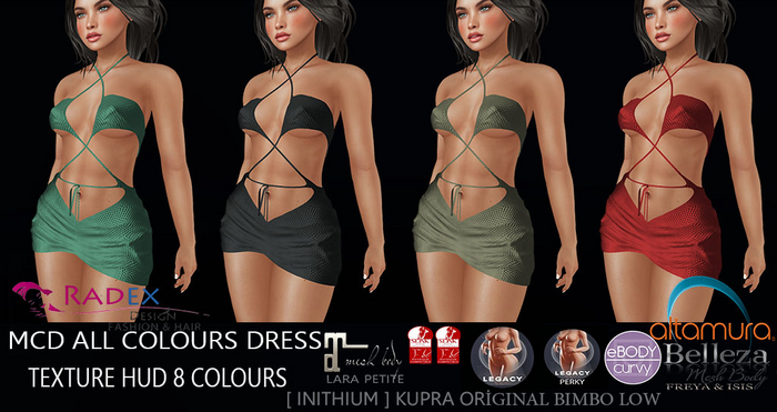 RADEX Mesh McD All Colours Dress