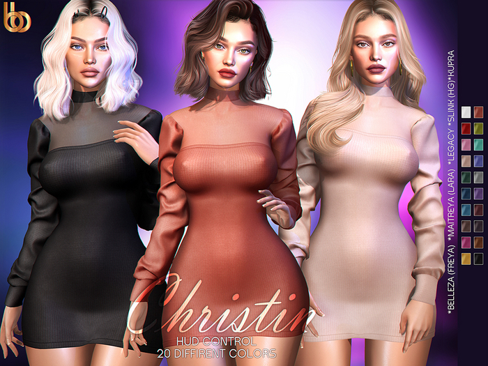 Bens Boutique - Christin Dress Hud Control