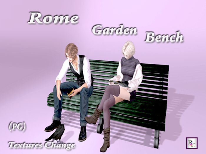 * RC * Rome - Garden Bench  ( PG ) 