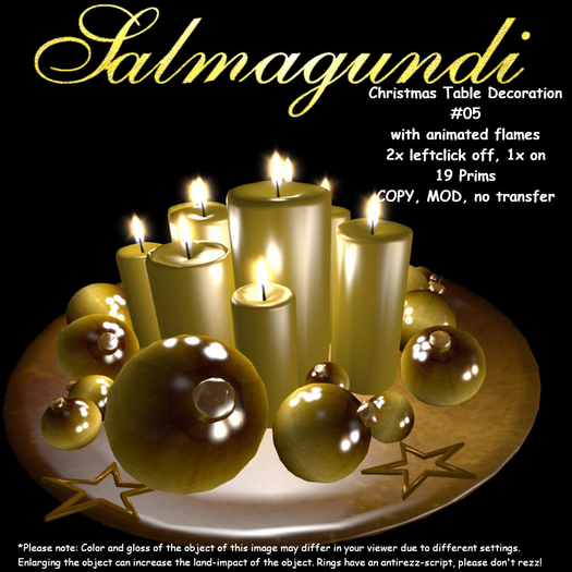 Christmas Table Decoration #05