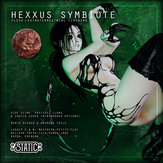 ::Static:: Hexxus Symbiote {Flesh}