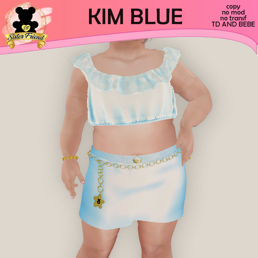 *SF* Kim Outfit - Blue
