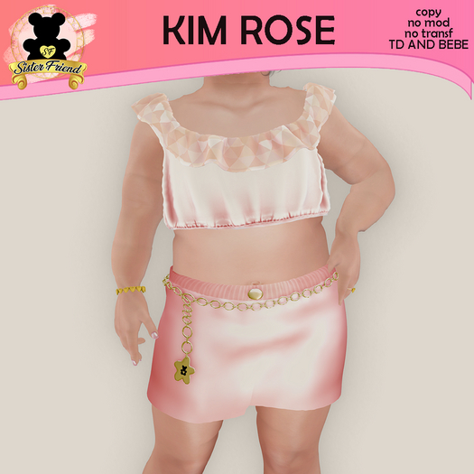 *SF* Kim Outfit - Rose