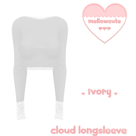 mellowcute-cloud longsleeve-ivory