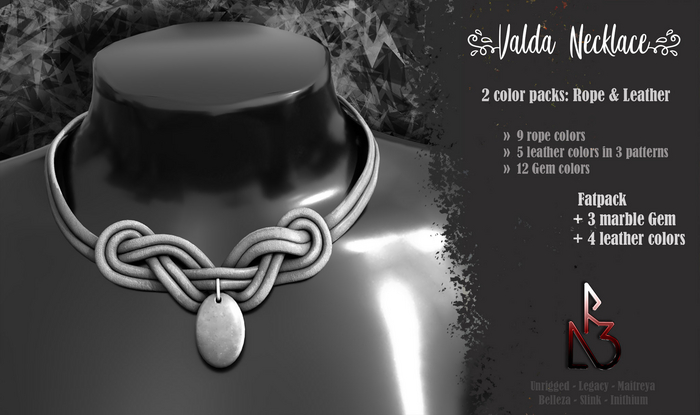 //R3D// Necklace Valda - DEMO