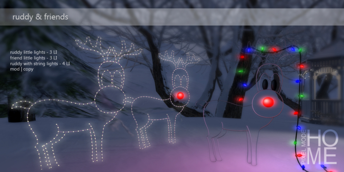 [PM] Pixel Mode - Ruddy & Friend Lawn Ornament