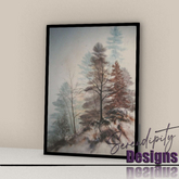 Serendipity Designs - Woodland BR Floor Poster