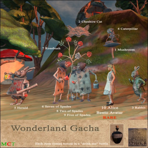 10 Wonderland collectibles Alice RARE