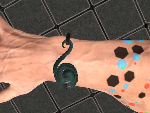 Octopus Tentacle Bracelet [wear/touch to size] - Regimade