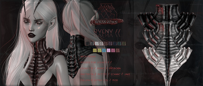 HUMAN GLITCH // RVENV / DEMO COLLAR (wear)