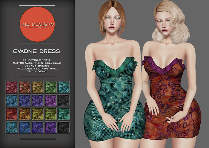 KiB Designs - Evadne Dress FATPACK