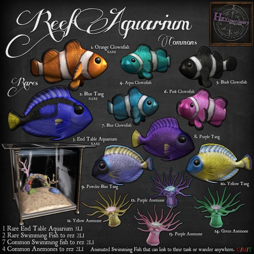*HEXtraordinary* Reef Aquarium Full Set / Complete Set