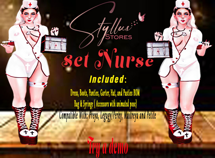 *Styllus Store* Set Nurse