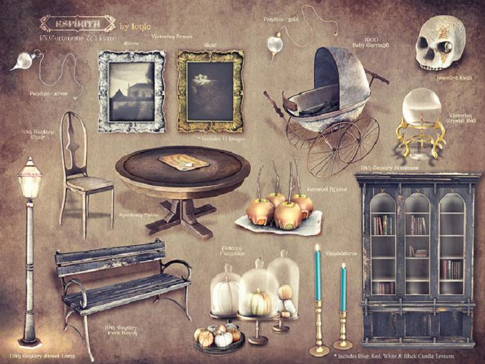 ionic : Espirita Mansion Full Set / Complete Set