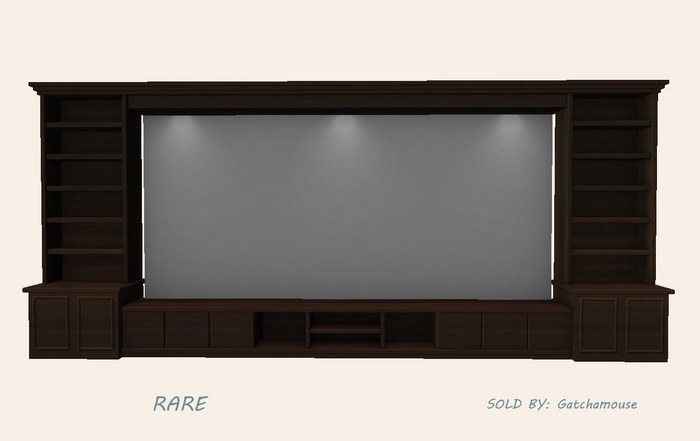 -David Heather-Projector Entertainment Center RARE