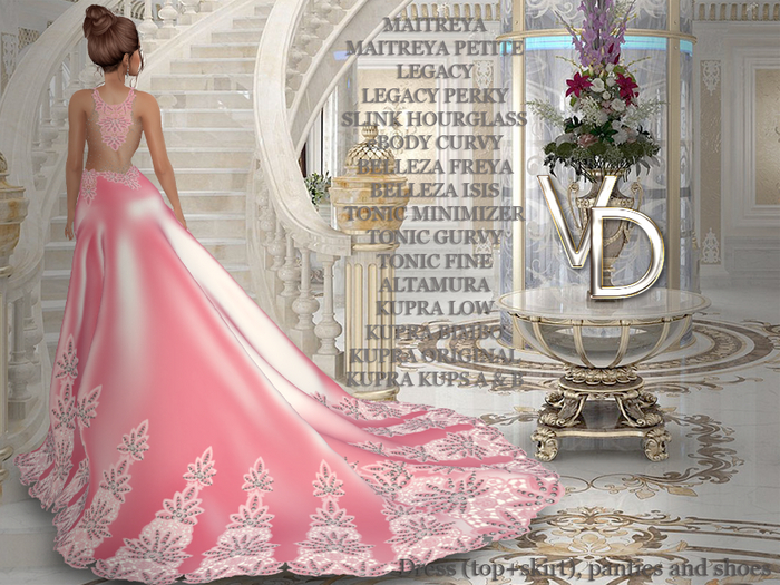 VD #031 Dress Set Pink