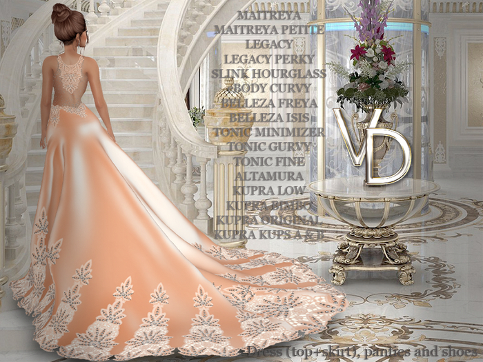 VD #031 Dress Set Beige