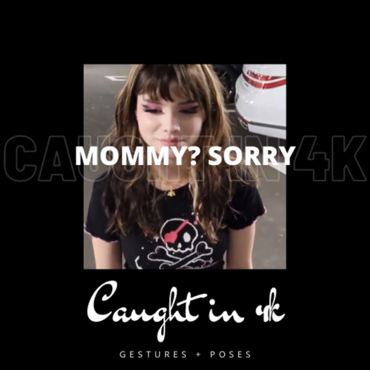 -Caught in 4k-Mommy? Sorry Gesture