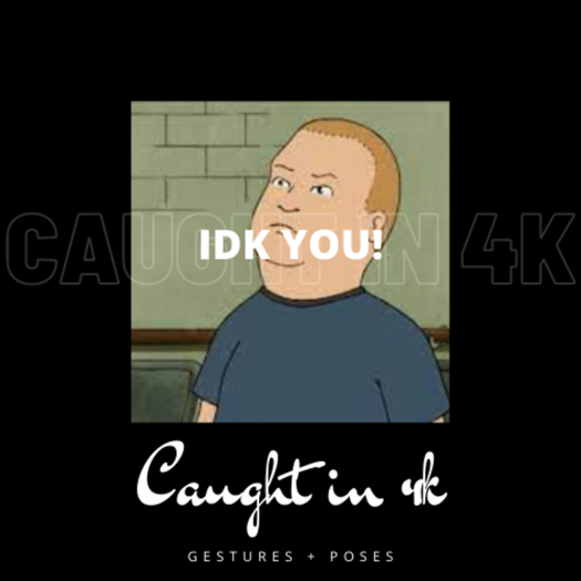 -Caught in 4k- idk you Gesture
