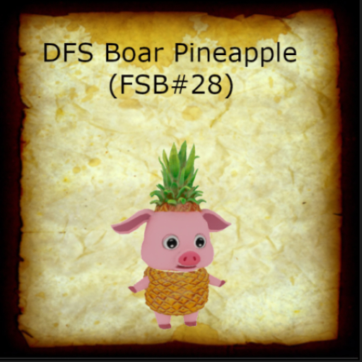 DFS Boar Pineapple (FSB#28) 1 2