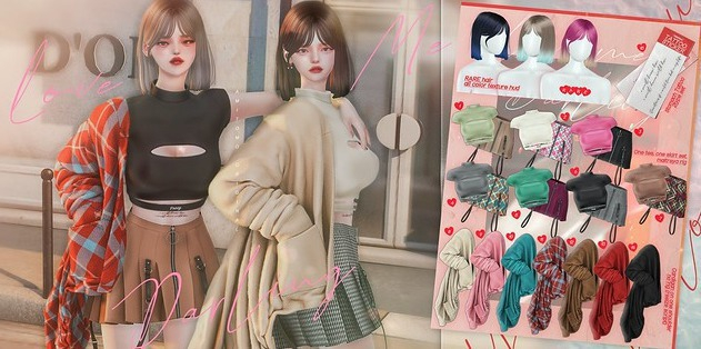 AMITOMO - Love me darling GACHA - RARE